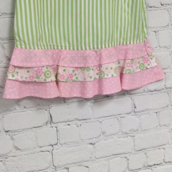 NWOT Bailey Boys 2T Stripe Ruffle Dress - Picture 3 of 6